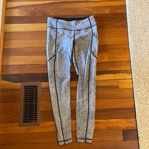 Lululemon high rise fast and free leggings